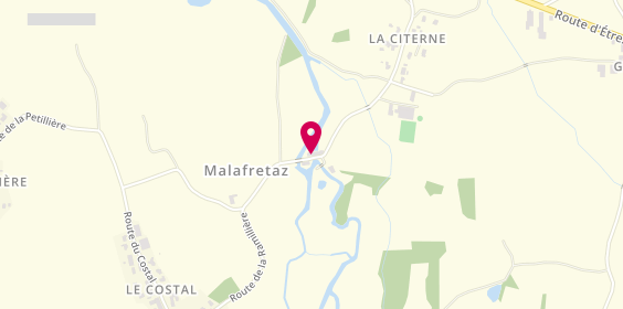 Plan de Billaudy Menuiserie, 149 Moulin de Condamnaz, 01340 Malafretaz