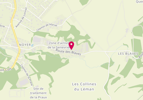 Plan de Dn Métallerie, Zone Industrielle de Noyer
597 Route des Blaves, 74200 Allinges