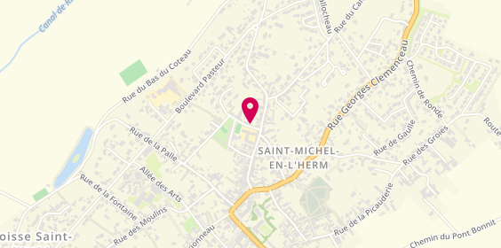 Plan de JOURDAN Lucien, 6 Rue de la Boucarde, 85580 Saint-Michel-en-l'Herm