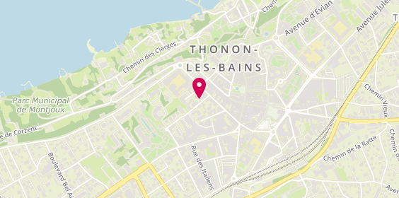 Plan de Ecad Construction, le Carnot
15 avenue des Tilleuls, 74200 Thonon-les-Bains