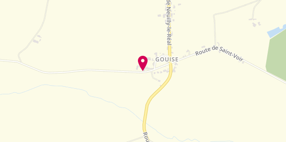 Plan de LADEVIE Richard, 3 Route de Bessay Sur Allier, 03340 Gouise