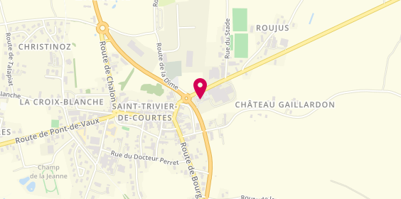 Plan de Intérieur-Extérieur, 36 Route de Curciat, 01560 Saint-Trivier-de-Courtes