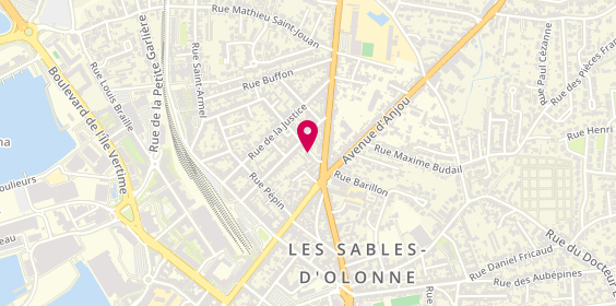Plan de AMC HABITAT - terrasses pergolas Les Sables d'Olonne, 5 Rue Victor Petiteau, 85100 Les Sables-d'Olonne