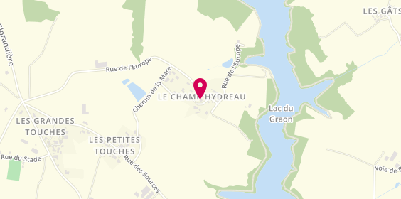 Plan de DELAVERGNE Freddy, Les Petites Touches, 85540 Saint-Vincent-sur-Graon