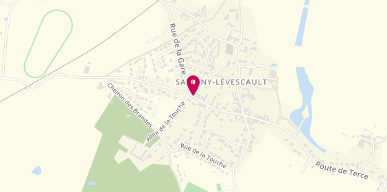 Plan de Duau Entreprises, 796 Route Poitiers, 86800 Savigny-Lévescault