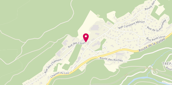 Plan de Menuiserie Charpente Taglione, 125 Route des Buclets, 39400 Morbier