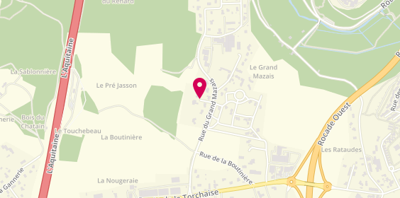 Plan de JL Agencement, 4 Allée des Chevreuils, 86580 Vouneuil-sous-Biard