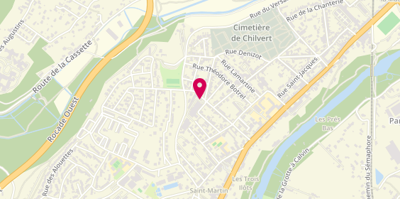 Plan de Scofab SA, 33 Rue des Petites Vallées, 86000 Poitiers