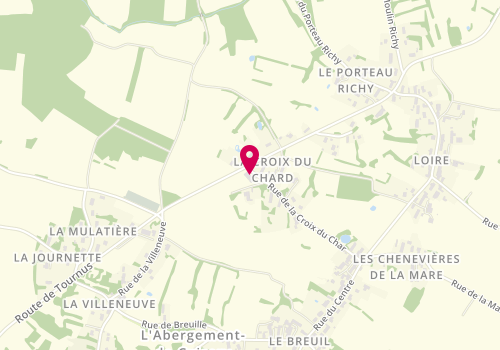 Plan de Menuiserie Pautet, 66 Rue de la Croix du Char, 71290 L'Abergement-de-Cuisery