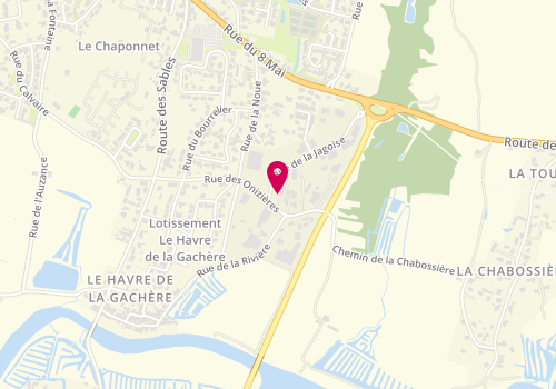 Plan de Menuiserie TESSON & BENOIT, 27 Rue des Onizières, 85470 Brem-sur-Mer