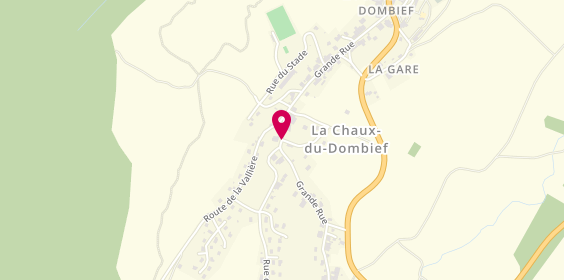 Plan de La lisière du bois, 27 Grande Rue, 39150 La Chaux-du-Dombief