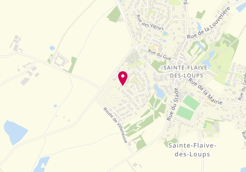 Plan de Mip Menuiserie, 18 Chemin Borderie, 85150 Sainte-Flaive-des-Loups