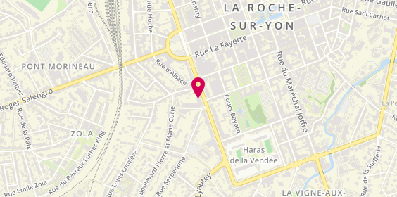Plan de Gautier Jp, 150 Boulevard Aristide Briand, 85000 La Roche-sur-Yon