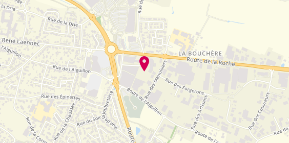 Plan de Vm Matériaux, 20 Route de la Roche, 85800 Saint-Gilles-Croix-de-Vie