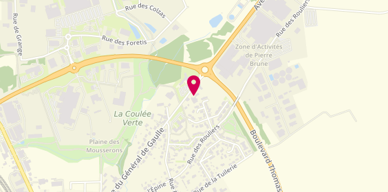 Plan de Maillaud-Paillereau, Menuisier à Chantonnay, 66 avenue du Général de Gaulle, 85110 Chantonnay