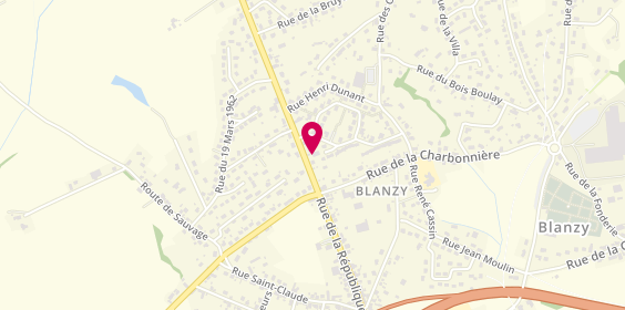 Plan de Ateliers Blanzynois, 4 Bis Route de Montcenis, 71450 Blanzy