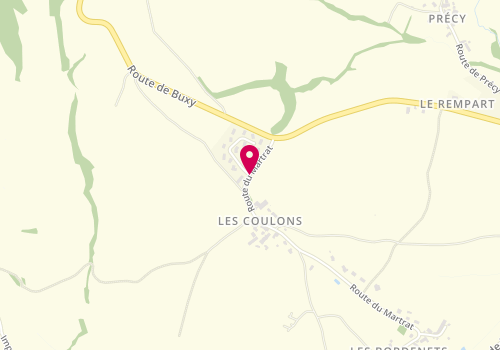 Plan de Jtm Tetard, Les Coulons, 71390 Marcilly-lès-Buxy