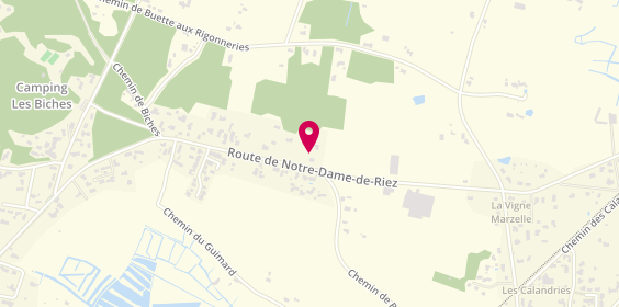 Plan de Côté Bois, 113 Route de Notre Dame de Riez, 85370 Saint-Hilaire-de-Riez