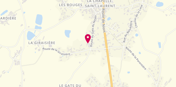 Plan de Menuiserie Blais, 8 Route De, 79430 La Chapelle-Saint-Laurent