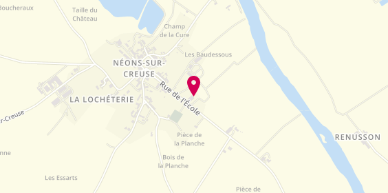 Plan de Atelier Duo Champigny-Houze, 19 Rue Ecole, 36220 Néons-sur-Creuse