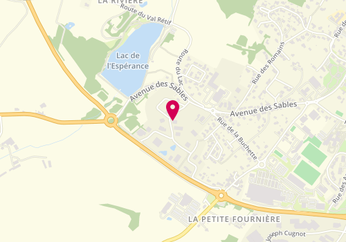 Plan de L'EFFET BOIS - Menuisier Pouzauges, Vendée, Zone Artisanale le Fief Roland
31 Rue des Vignerons, 85700 Pouzauges