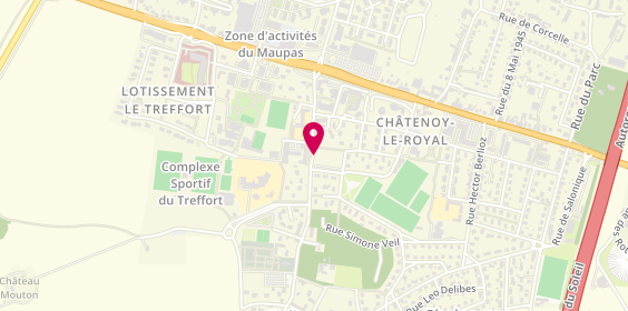 Plan de Menuiserie Duparay, Route de Givry Zone Industrielle la Garenne, 71880 Châtenoy-le-Royal