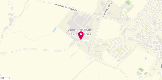 Plan de Active Serrure, 22 Zone Artisanale Les Bourgeries, 85510 Le Boupère