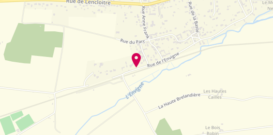 Plan de B.E.S.T Agencement - Laurent BONNET, 9 Rue de l'Envigne, 86540 Thuré