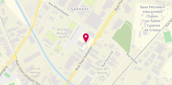 Plan de Caseo Md, 9 Rue Paul Sabatier, 71100 Chalon-sur-Saône