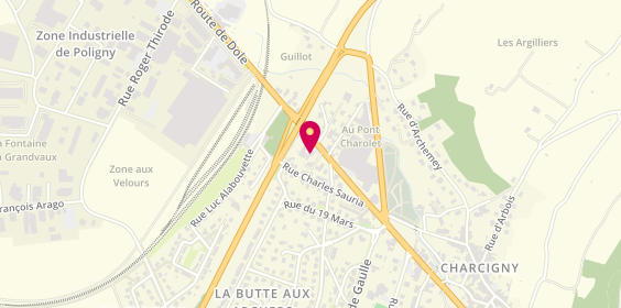 Plan de OuvertureS - Menuiserie Poux, 11 avenue de la Gare, 39800 Poligny