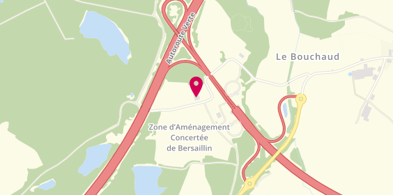 Plan de Ferro Charpente, 4 Route des Champs, 39800 Bersaillin