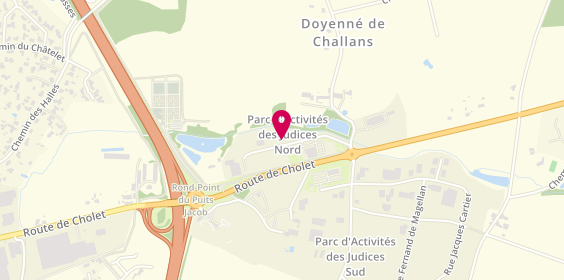 Plan de Guillot Menuiserie Pvc, parc d'Activités
22 Rue Jean Baptiste Charcot, 85300 Challans