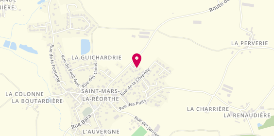Plan de Sachot Frédéric, 8 Rue Chênes, 85590 Saint-Mars-la-Réorthe