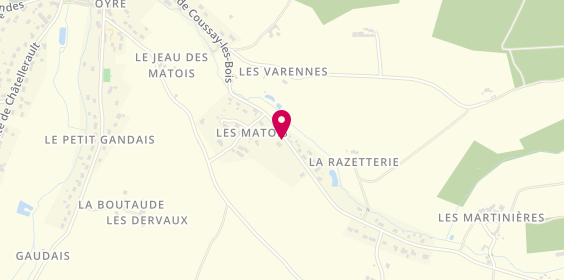 Plan de Asm, 54 Route Coussay Les Bois, 86220 Oyré