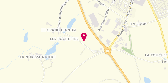 Plan de Menuiserie Sachot, Zone
Les Rochettes, 85590 Saint-Mars-la-Réorthe