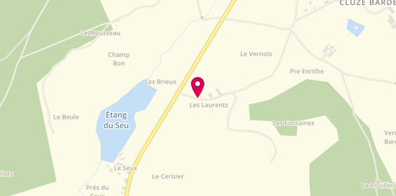 Plan de Briat Menuiserie Agencement, Les Andanges, 58360 Saint-Honoré-les-Bains