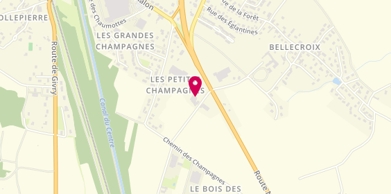 Plan de FAVERIAL Ets, 6 chemin des Petites Champagnes, 71150 Chagny