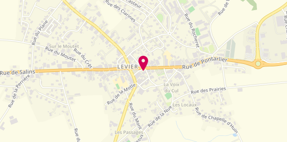Plan de EQUOY David, Chemin de Touillon, 25270 Levier
