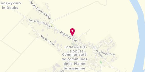 Plan de Societe d'Exploitation Menuiserie P, 4 Rue des Écoles, 39120 Longwy-sur-le-Doubs