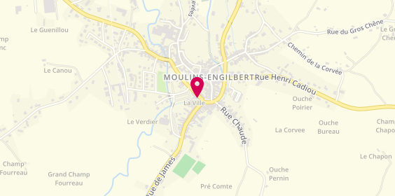 Plan de Menuiserie Artisanale - Lm Entreprise, 3 Rue des Fossés, 58290 Moulins-Engilbert
