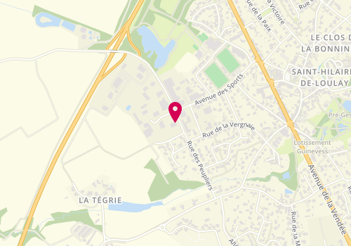 Plan de La Loulaysienne, Zone Artisanale Les Touches
15 Rue des Peupliers, 85600 Montaigu-Vendée