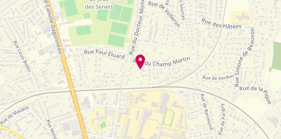 Plan de 4 P Menuiserie, 18 Bis Rue Dr Michel Gaulier, 58660 Coulanges-lès-Nevers