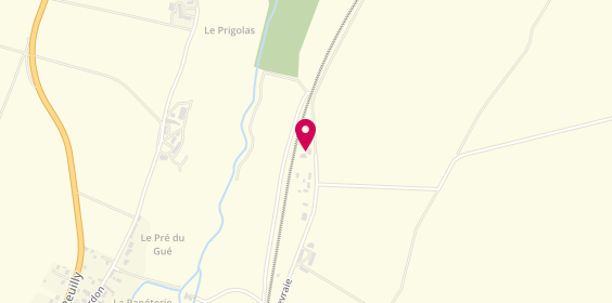 Plan de F.D.S Bâtiment, 1 Route Genevraie, 36260 Migny