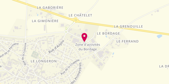 Plan de Menuiserie Graveleau Vincent, Sèvremoine, 2 Boulevard du Bordage, 49710 Sèvremoine
