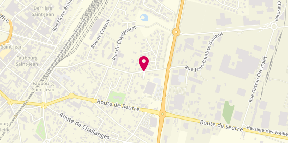 Plan de Menuiserie Champenois, 34 Bis Rue de Chevignerot, 21200 Beaune