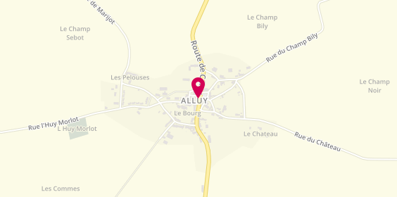 Plan de GEFFROY Jean Paul, Route Cercy, 58110 Biches