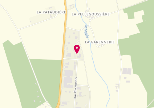 Plan de Vincent Delmas, 3 Rue de la Leguerie, 37120 Champigny-sur-Veude