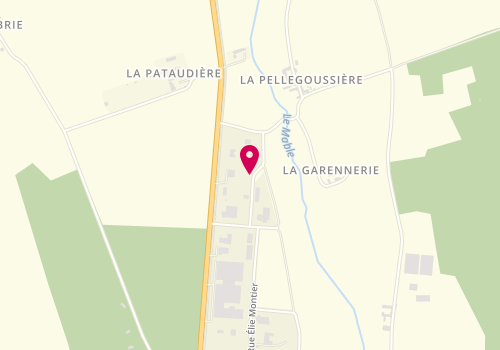 Plan de Menuiserie Lejude, Rue Mable, 37120 Champigny-sur-Veude