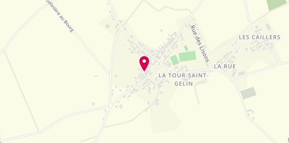 Plan de Agi.deco, 8 Rue de la Croix Billard, 37120 La Tour-Saint-Gelin