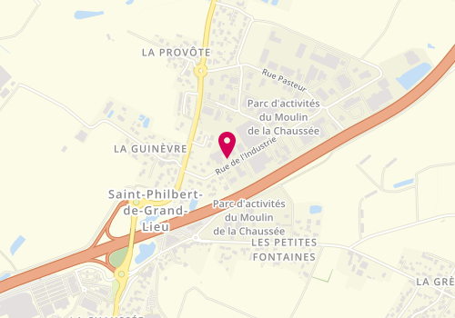 Plan de Les Ouvertures de Brocéliande, 9 Rue de l'Industrie, 44310 Saint-Philbert-de-Grand-Lieu